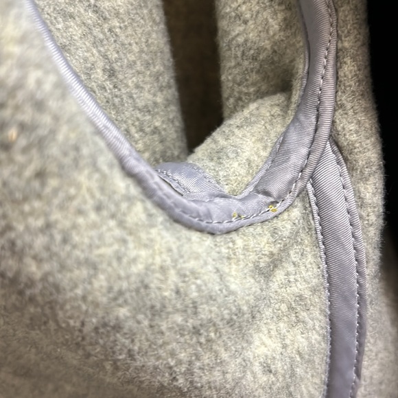 Oversized Wool Blended Trench Coat - Picture 5 of 5